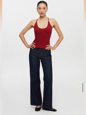 Straight Leg Women's Jeans in Dark Indigo - Classic Fit